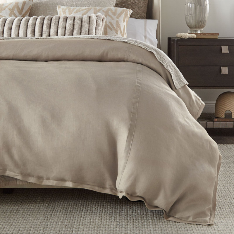 Terra Duvet Cover, Trench Coat, King Duvet Cover