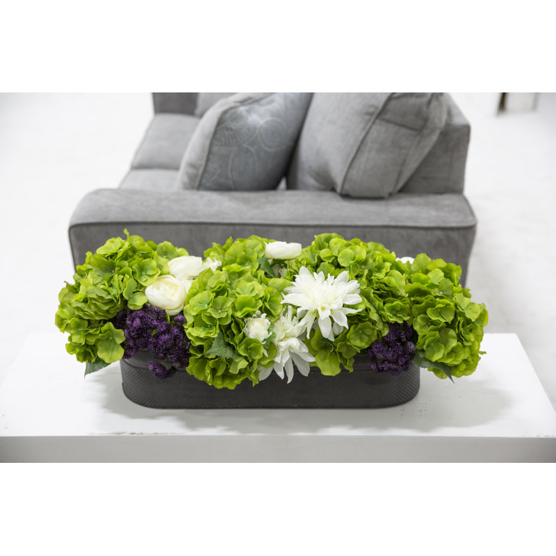 Faux Plant, 12" H x 19" W x 9" D