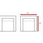 Of 2 Grey Chairs - Washable Cushions, Aluminum Frame 2 Chairs, Grey To Wear, Cushion
