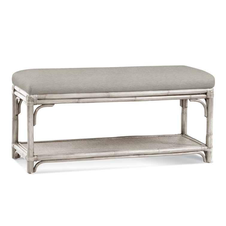 Banc de rangement en osier Summer Retreat