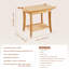 Bamboo Shower Bench