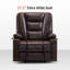 Fauteuil inclinable électrique avec massage et chaleur Ellamae-1704856257