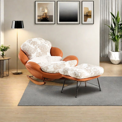 Ergonomic home rocking chair