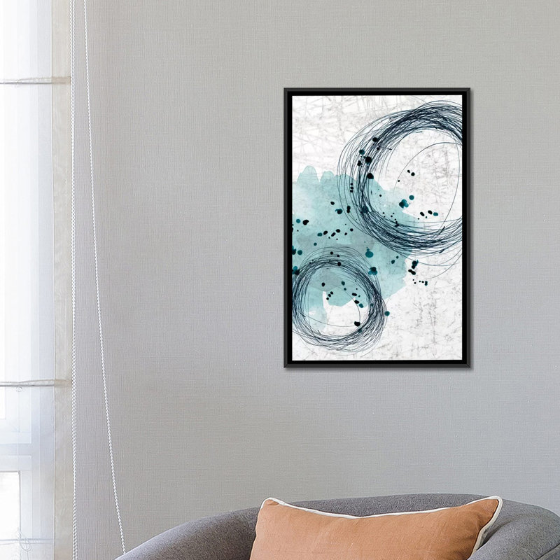 «Close», reproduction d'impression sur toile, H 26 po x l 18 po x P 1,5 po, Toile avec cadre noir, Pas de tapis