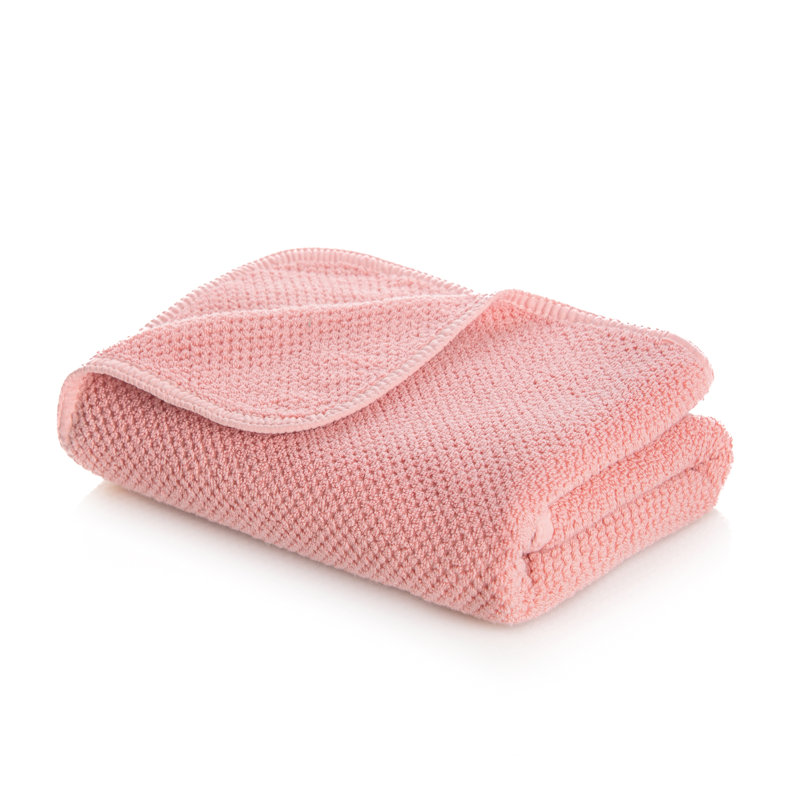Bee Waffle Bath Towel, Anthracite, Bath Sheet 1-Pack