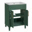 Meuble-lavabo 24 po avec lavabo en céramique-836916543