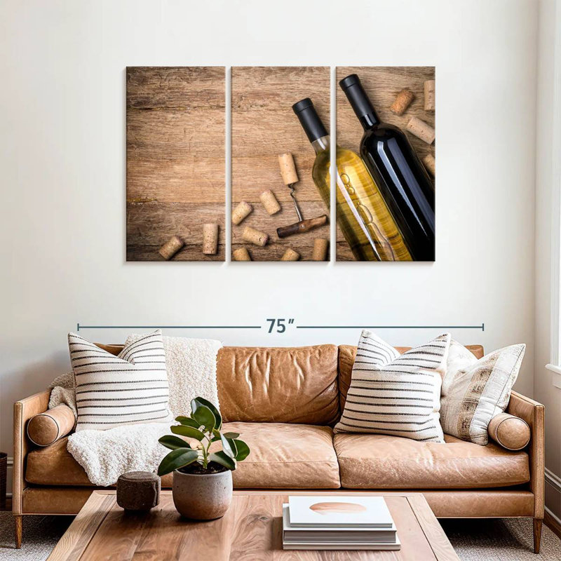 Yarlin Uncorking Wine Bottles, 36" H x 57" W