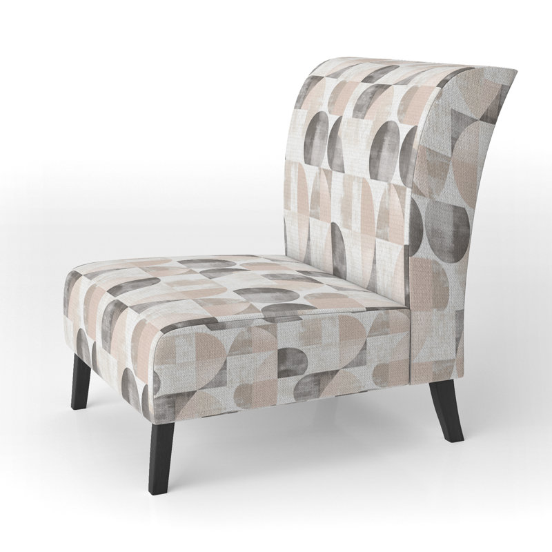 Fauteuil de chambre Abstract, Pantoufle sans accoudoirs