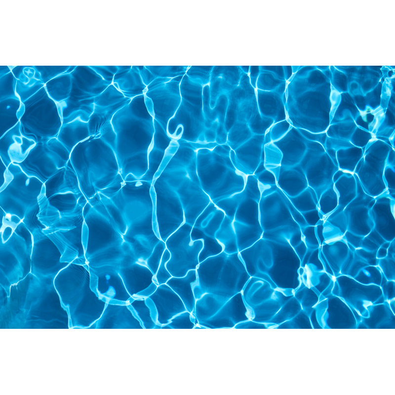 Piscine bleue, H 8 po x l 12 po
