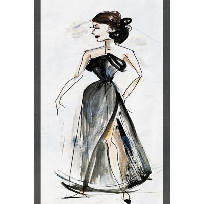 «Fashion Deux» par Jarman Fagalde - peinture sur toile tendue