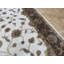 Tapis de la zone en laine 5 pi 11 po x 9 pi 2 po one-of-kind noué la brown Beane