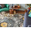 Morris Hand Tufted Wool Floral Area Rug in Blue-63003987