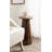 Klarc Modern Round Slatted Wood Drink Table-277339174