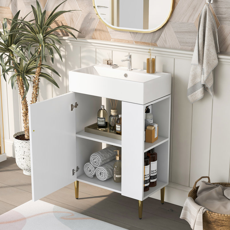 22" Single Bathroom Vanity Set