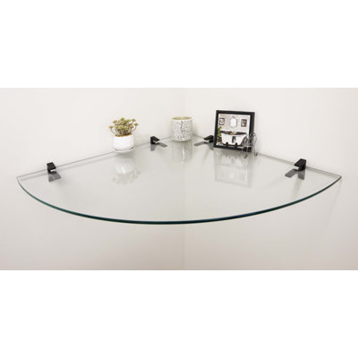 Glass Corner Shelf