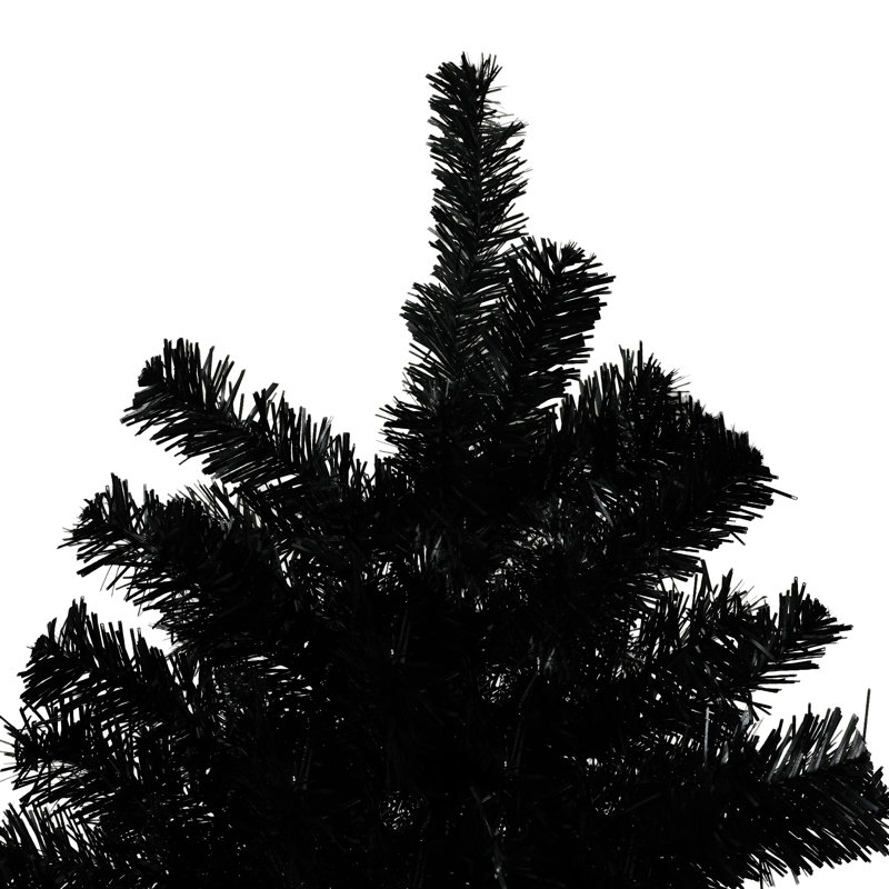 Grand arbre de Noël artificiel, arbre de Noël non éclairé avec 2132 pointes de branches, ouverture automatique, base en acier, décoration des Fêtes pour le bureau personnel,