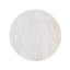 36" White Solid Wood Round Cross Legs Coffee Table