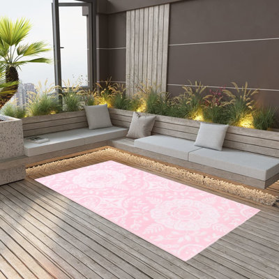 Bohl Double Layer Jacquard Indoor / Outdoor Area Rug