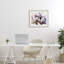 «Brilliant Song Petals Flower», reproduction encadrée sous verre, design par Albert Koetsier-733075146-733075148