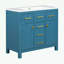 Ensemble de meuble-lavabo Bathroon avec lavabo en résine, 4 tiroirs et 2 armoires-626971181