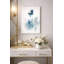 Contemplative Beauty Watercolor Line Art - Art mural sur toile tendue-839411200
