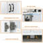 Buffet de 62,2 po de largeur Amarilys-83230069
