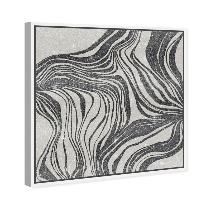 Emotional II Print by Oliver Gal, 13"H x 13"W, White Floater Frame