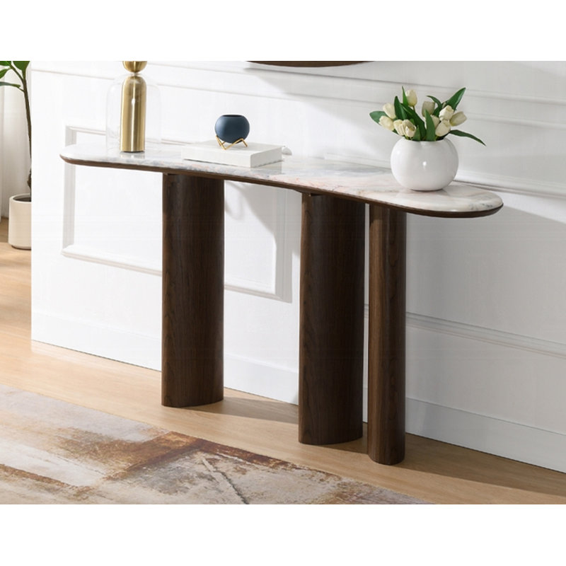 Console Hanale avec marbre naturel