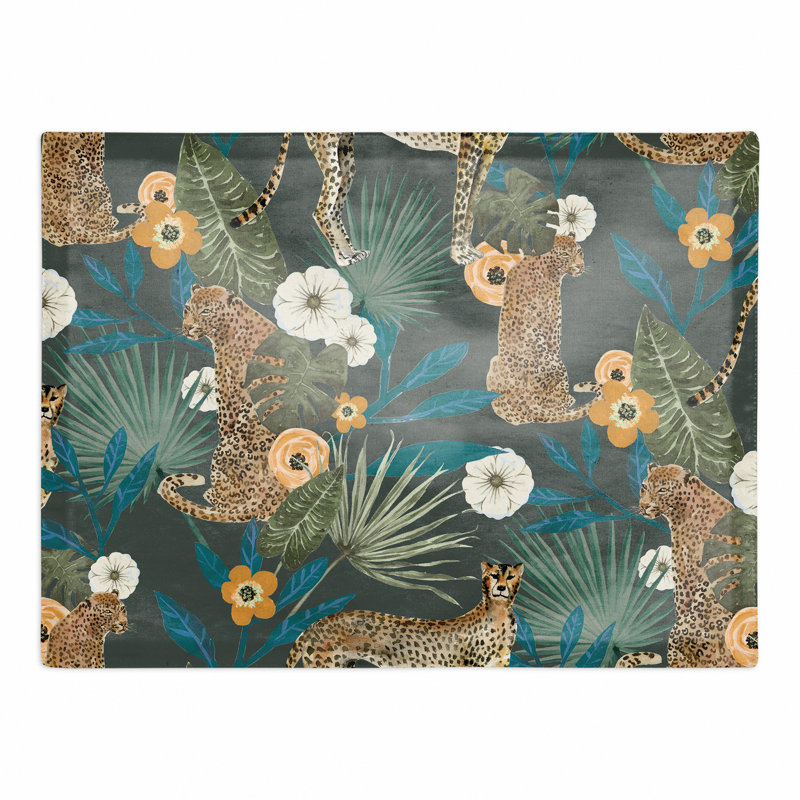 Napperon Tropical, Vert
