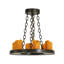 Rustic Lodge 6 - Light Chandelier