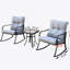 Chaise berçante et théière gris moyen-1440225950