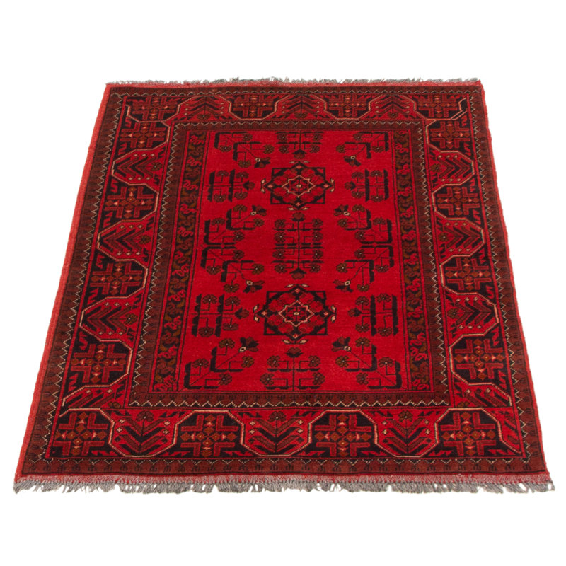 Tapis rouge Finest Khal Mohammadi 3 pi 4 po x 4 pi 10 po