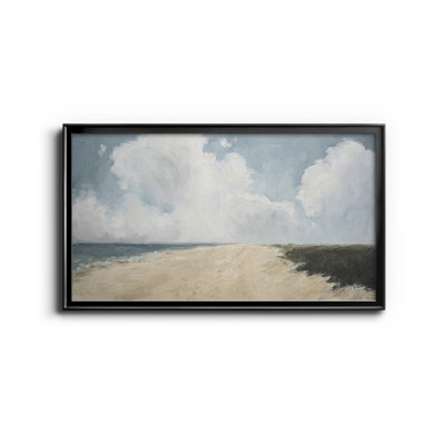 " Beach Stroll " Painting Print