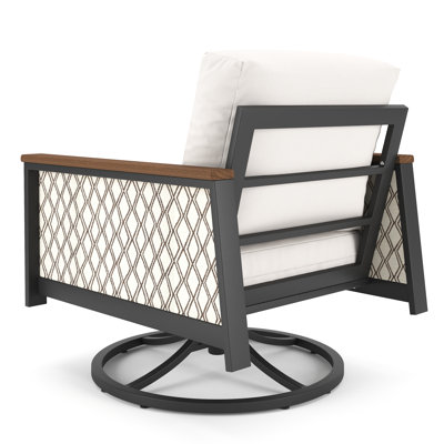 Stimson Sunbrella® Swivel Patio Rocking Chair