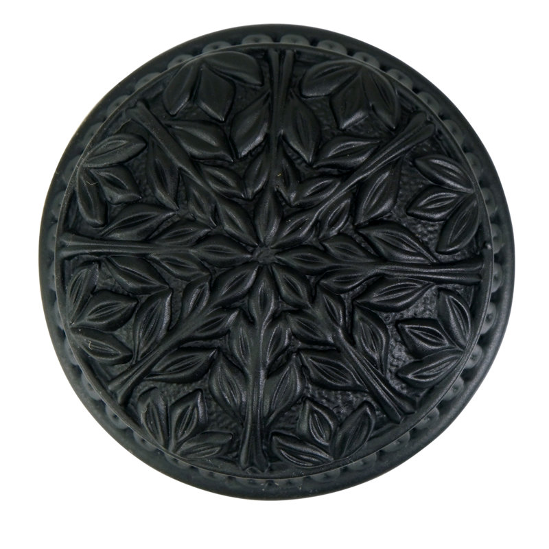 HAMPTON KNOB ; MATTE BLACK FINISH