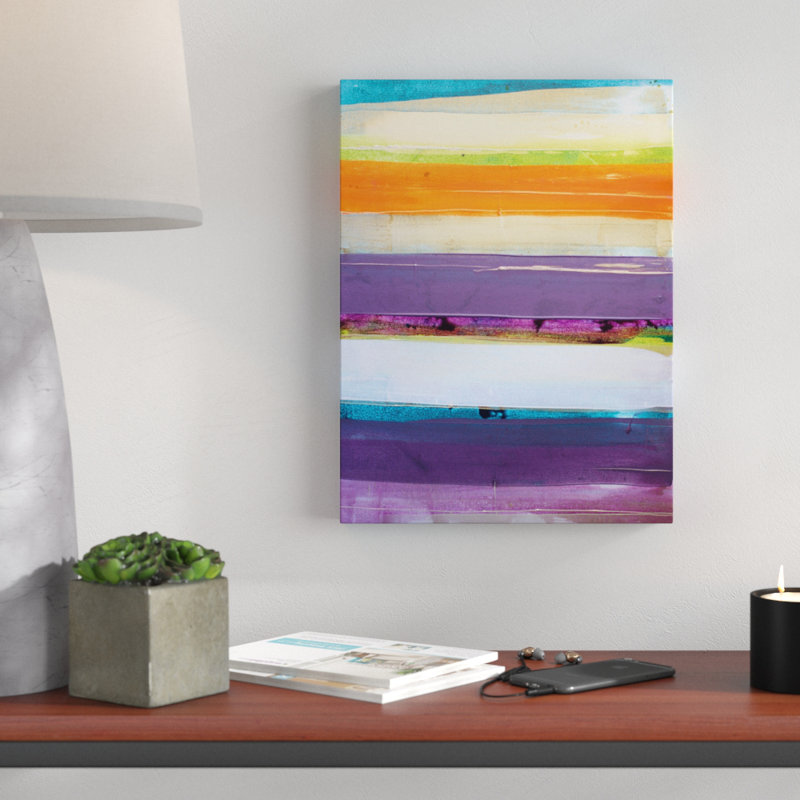 « after the rain », reproduction de peinture à l’acrylique sur toile tendue, H 40 po x l 30 po