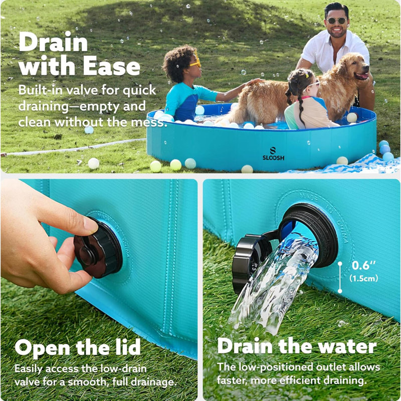 Piscine pliable pour chien Kiddie