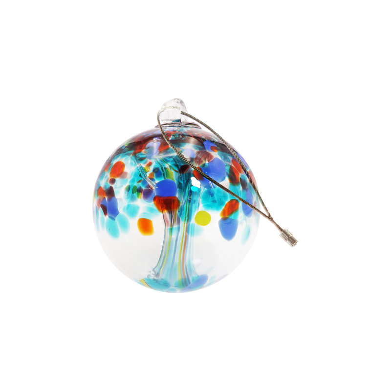 Ornement en verre Devotion, H 7,5 po x l 6 po x P 6 po