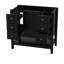Meuble-lavabo 36 po sans lavabo, avec porte simple et 3 tiroirs-1682563385