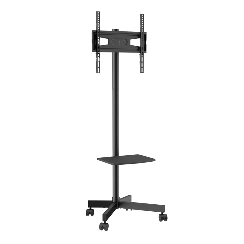 Meuble télé mobile, chariot de télé mobile pour téléviseurs de 23 à 60 pouces