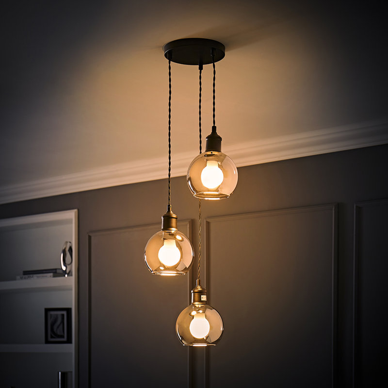 Bellamy 3 - Light Matte Black Pendant, Yes