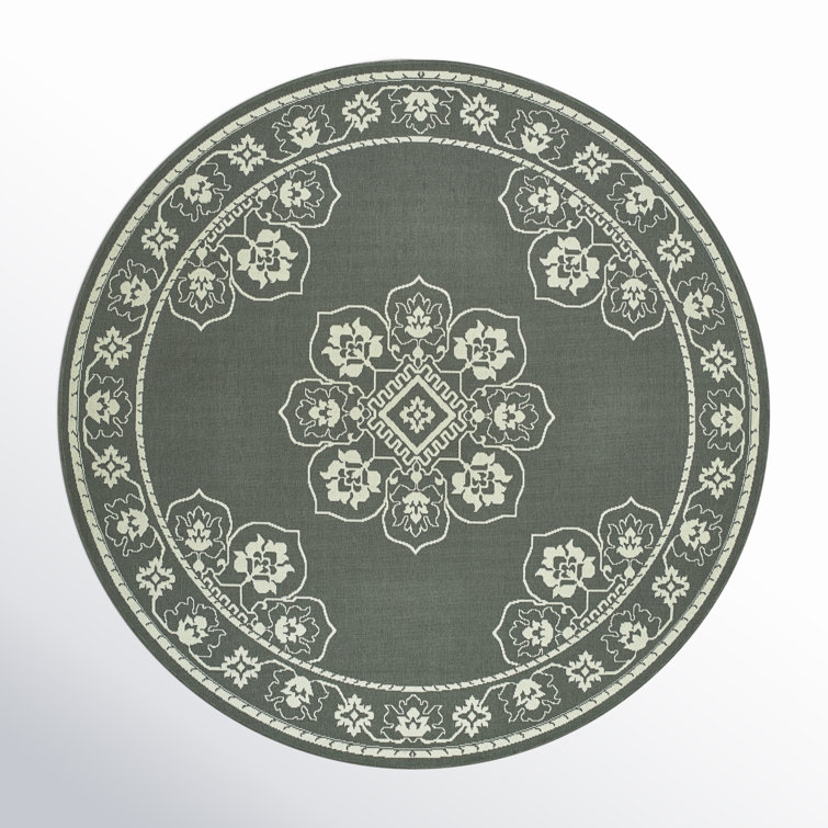 Junor Oriental Indoor / Outdoor Rug