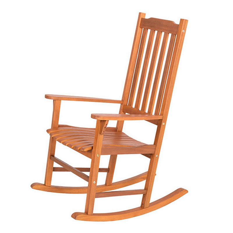 Chaise berçante d'extérieur Baltes Eucalyptus