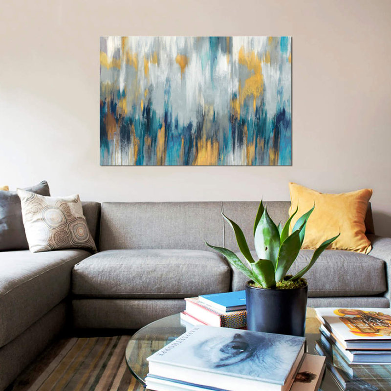 «Echoes», impression sur toile, H 8 po x l 12 po x P 0,75 po, Toile tendue