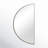 Embrace Metal Flat Wall Mirror