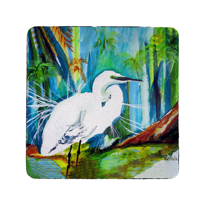 Silicone Square 4 Piece Coaster Set