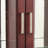 Ahriya Diapaly Dining Cabinet with Adjustable Shelves and Mirrored Back Panel-73061006