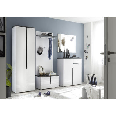 Flurgarderoben Set 5 tlg.  Luthera