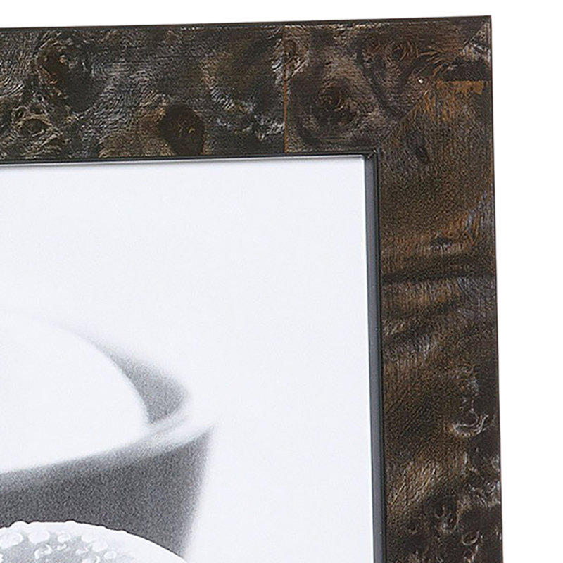 Cadre photo Burlwood, 5" x 7", Gris