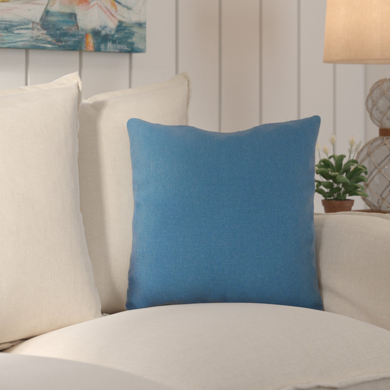 18" x 18" Outdoor Throw Pillow, Canvas Regatta